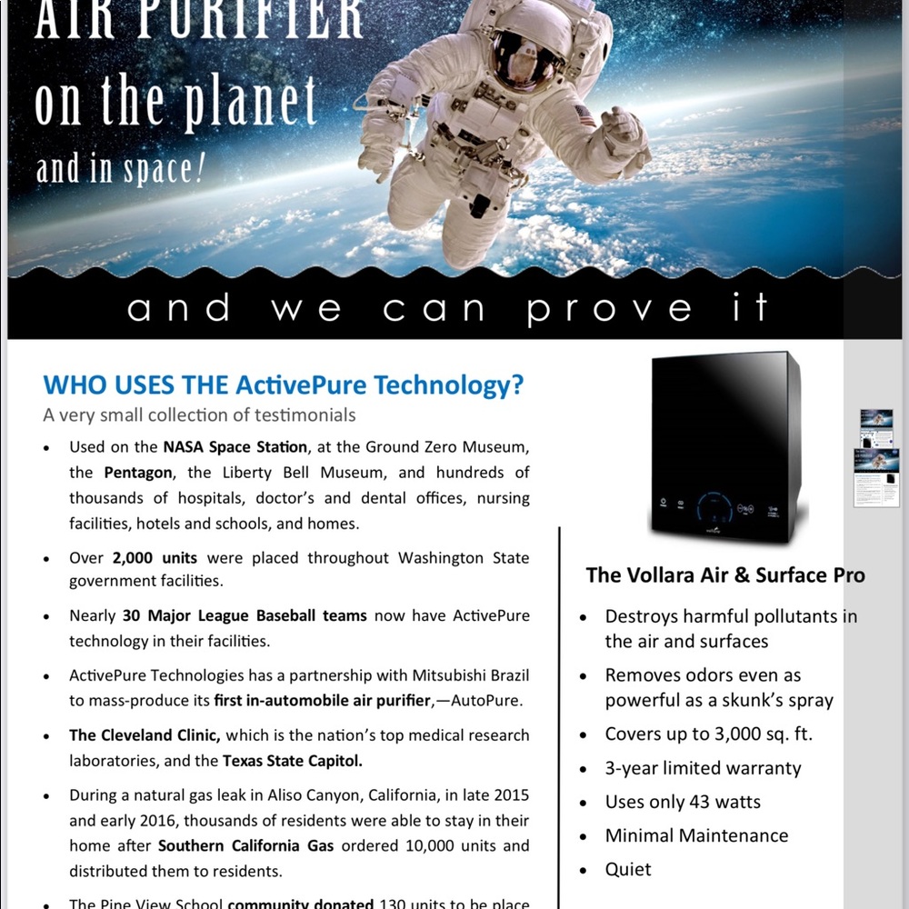 FDA approved Air Purifier